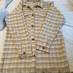 ALTARD STATE LONG FLANNEL COAT